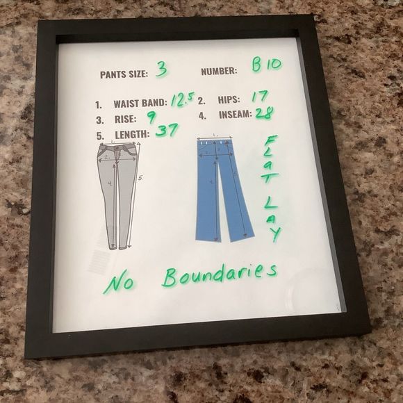 Nobo No Boundaries Skinny Jeans Women's Size 3 Dark Blue Mid Rise Button Fly - Picture 6 of 6